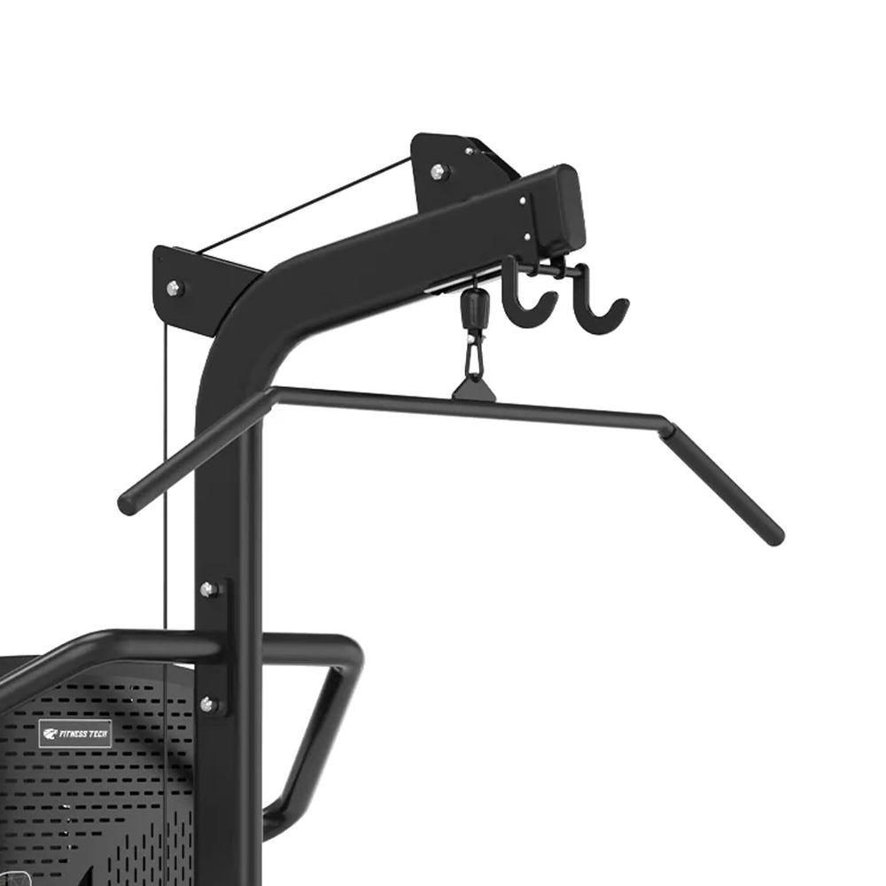 Máquina selectorizada | Jalón al pecho - Detalle Agarre