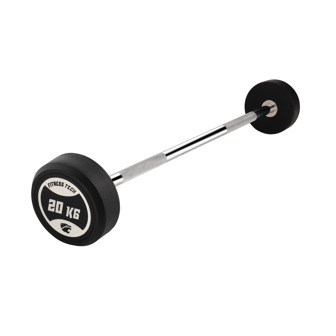 Set de barres droites prechargées avec rack | De 10 à 30 kg
