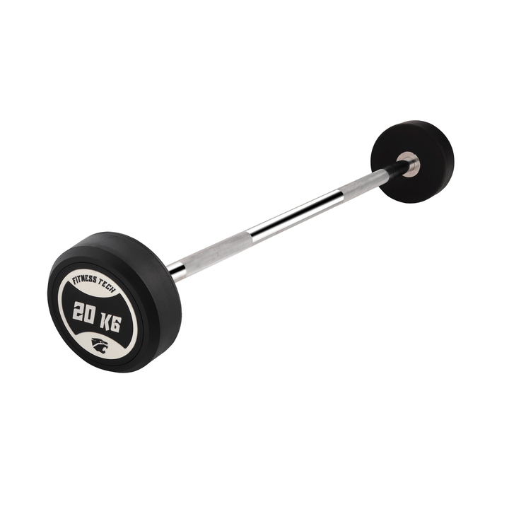 Set de barres droites prechargées avec rack | De 10 à 30 kg