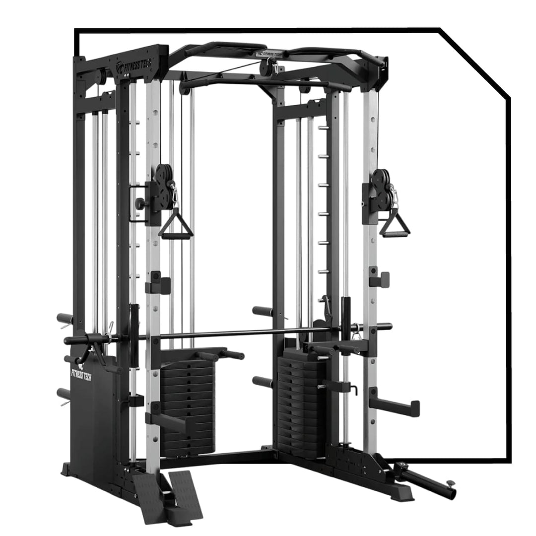 Máquinas de gimnasio para entrenar en casa