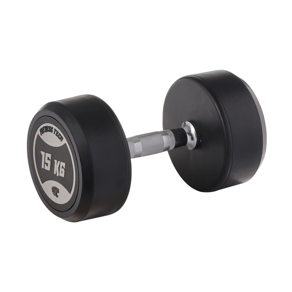 Mancuernas Redondas Uretano 15 kg