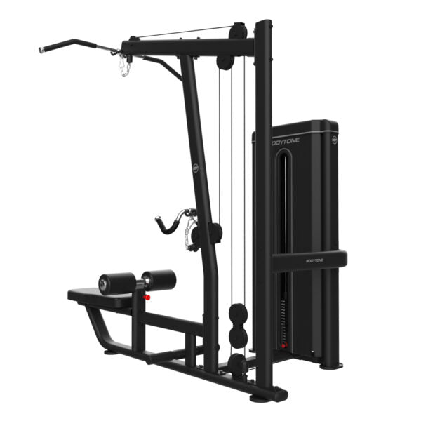 Machine à double sélecteur / Lats-Medium Row 80-90-100 kg