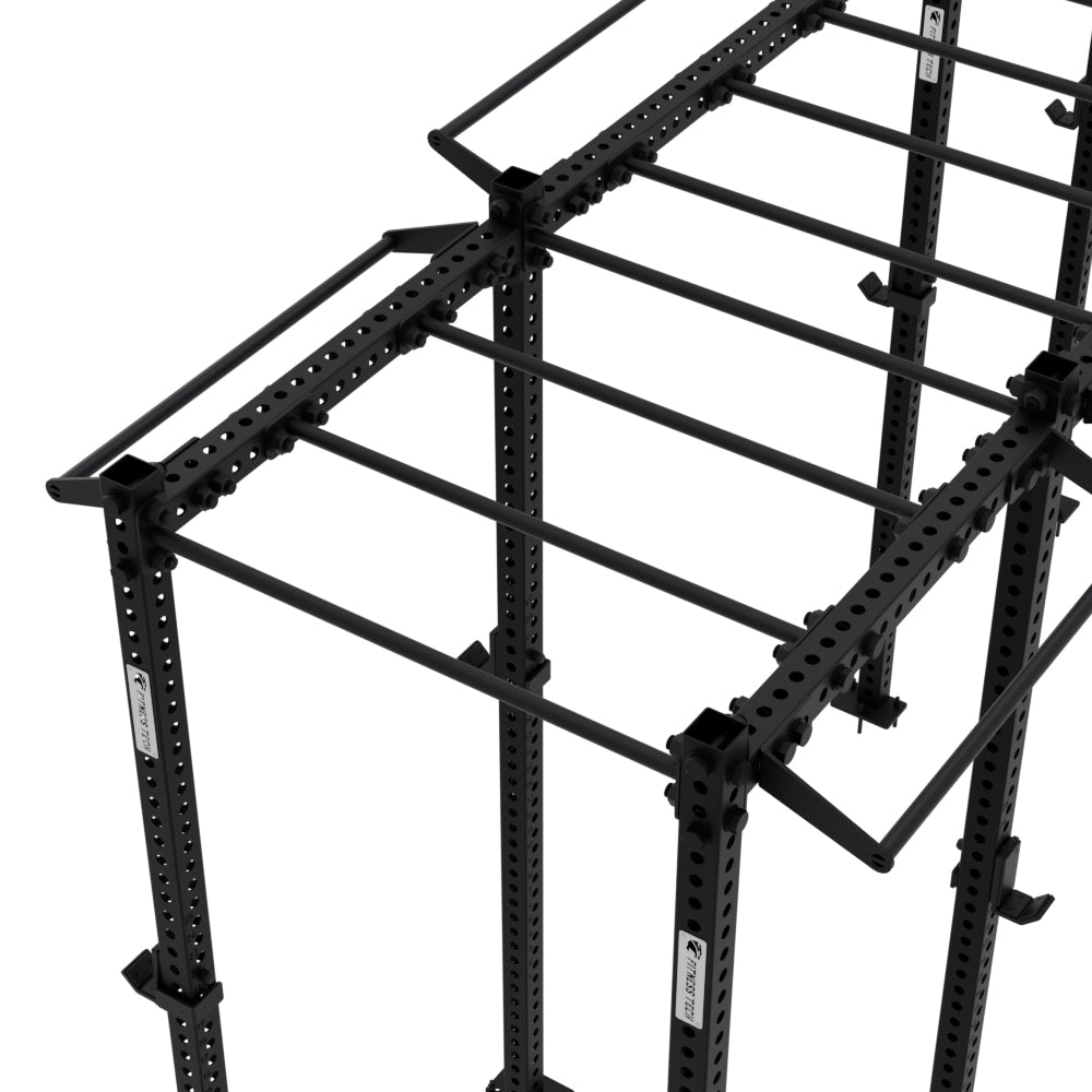 Rig Funcional Autoportante con Monkey Bars (4 Puestos) - Monkey Bars