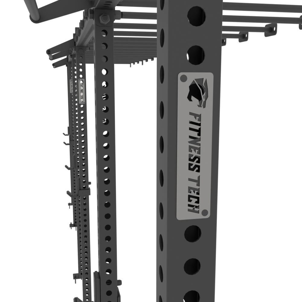 Rig Funcional de Pared con Monkey Bars (3 Puestos) - Logo