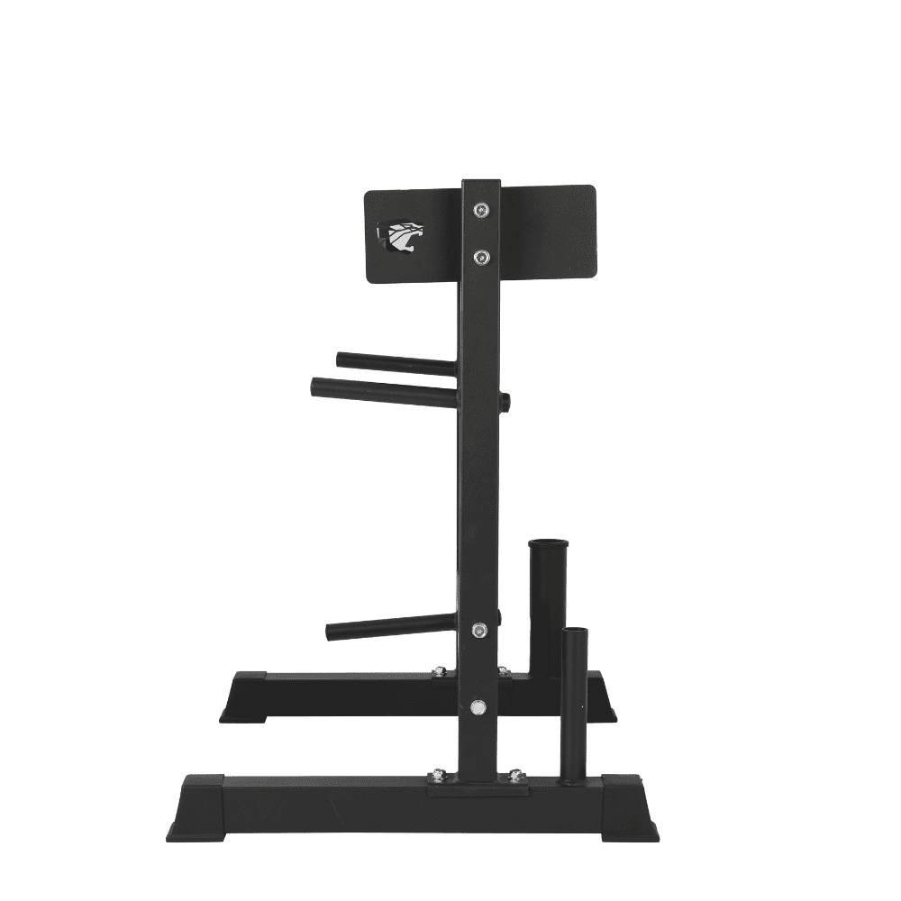Soporte Multifunción para Discos, Barras y Mancuernas - Lateral