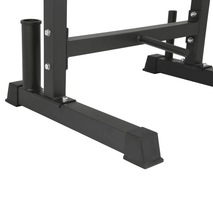 Multifunction Rack for Weight Plates, Barbells and Dumbbells