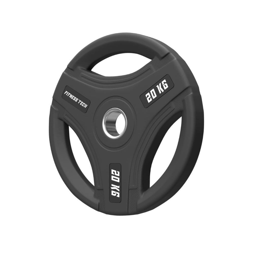 Discos de Peso Triple Agarre Premium 50mm - 20 kg 