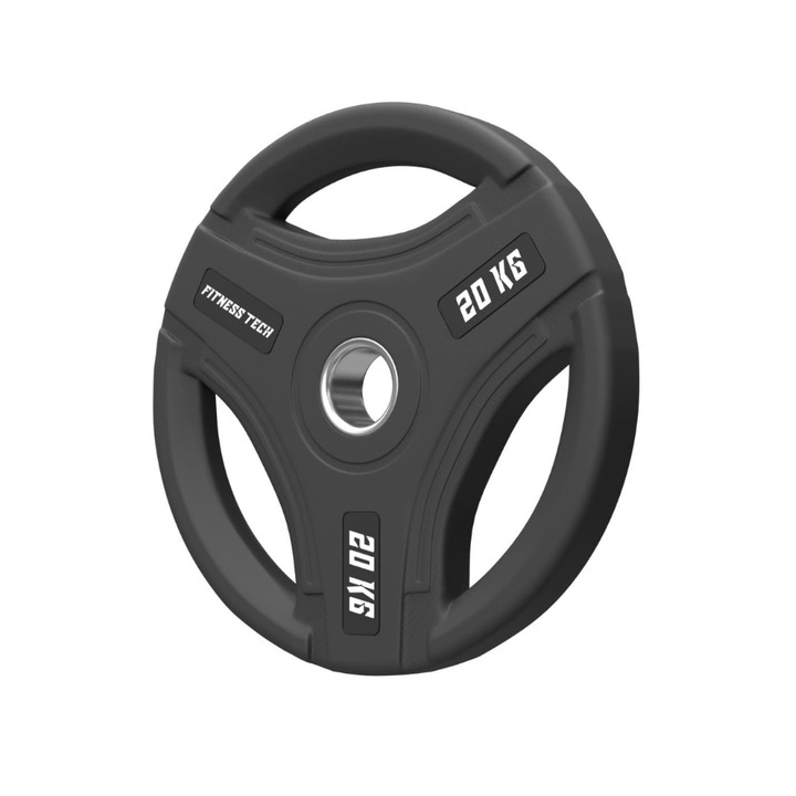 Set 105 kg Disques de Musculation Tri Grip Premium 50mm