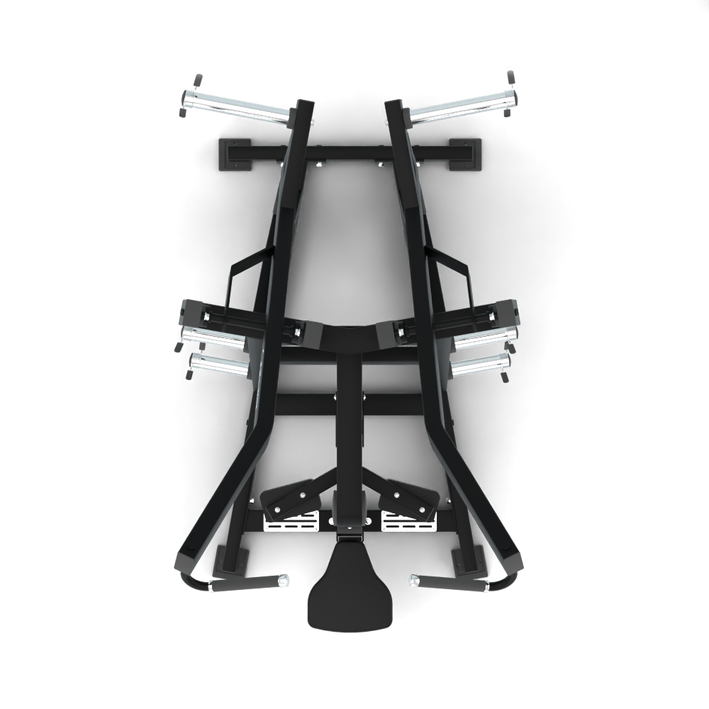 Jalón Dorsal | Máquina de Palanca - Pro Series cenital