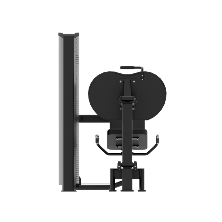 Máquina selectorizada | Prensa horizontal de pierna lateral