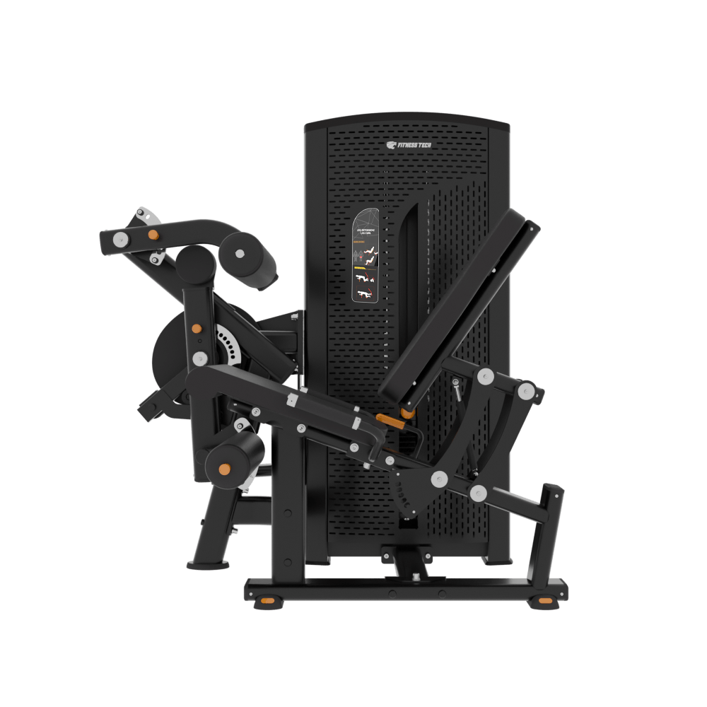 Máquina selectorizada dual | Extensión de cuádriceps y femoral frontal