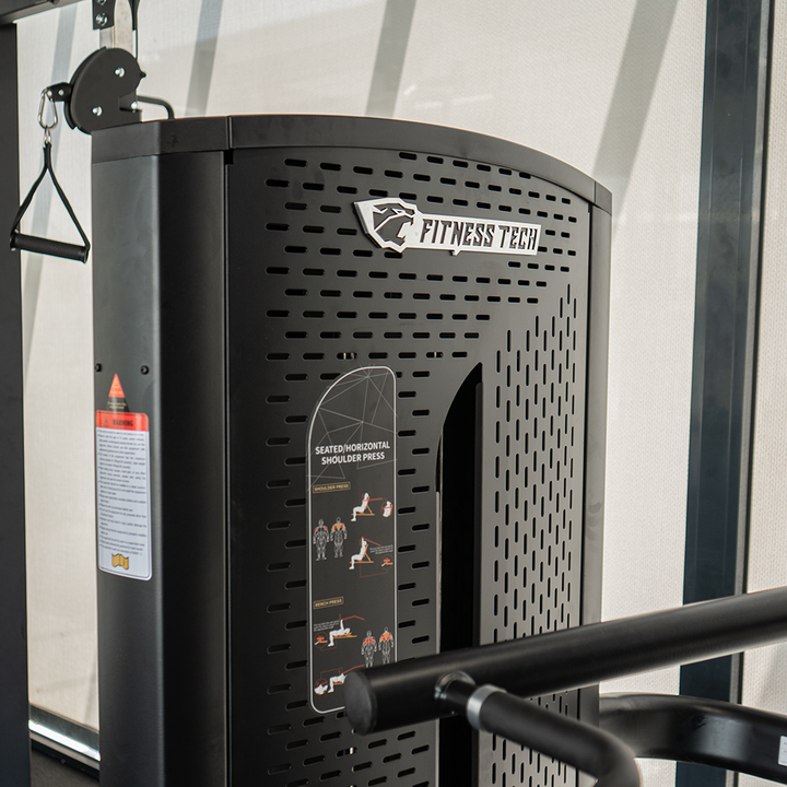 Press de Hombro y Pecho | Máquina selectorizada dual - Pro Series