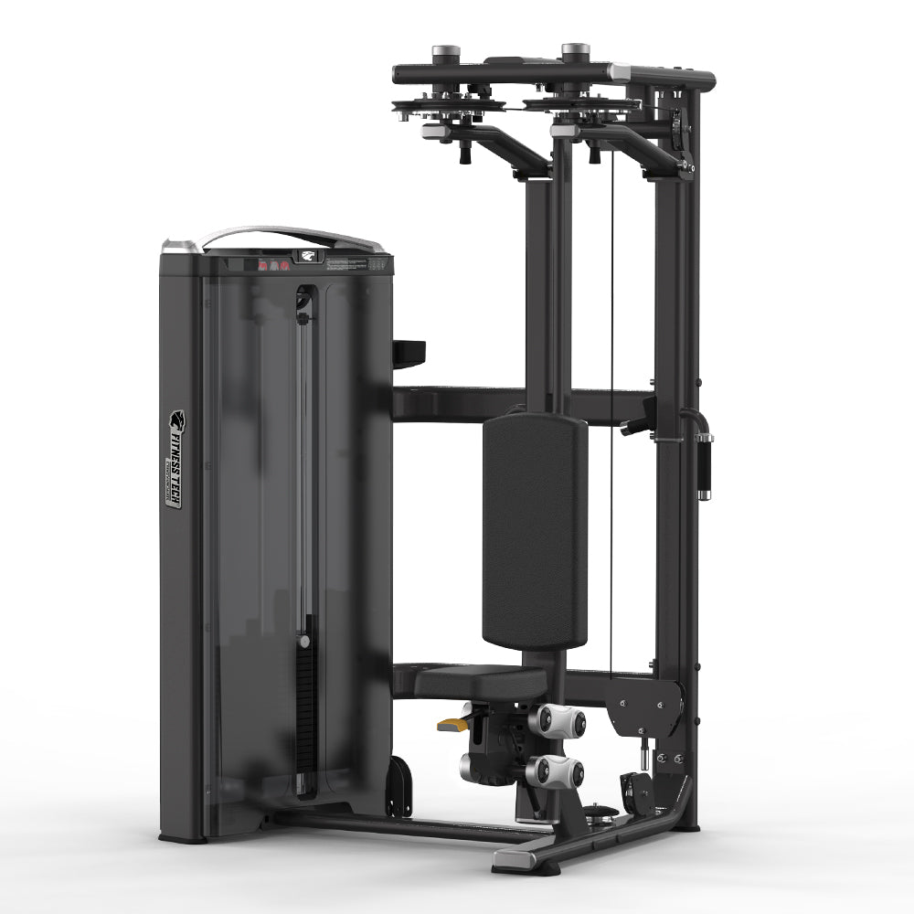 Aperturas de Pecho y Deltoides | Máquina selectorizada dual - Advanced Series