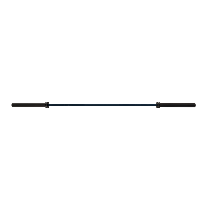 Barre olympique bleue 220 cm x 50 mm 8 roulements