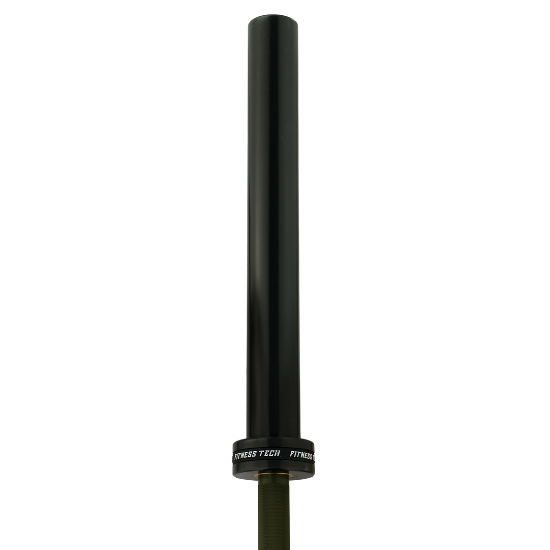 Barre olympique verte 220 cm x 50 mm 8 roulements
