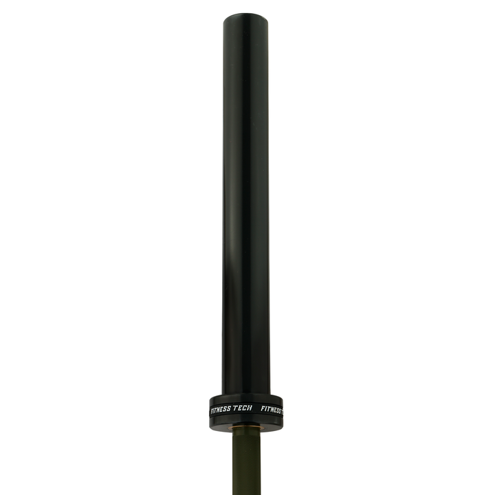 Barre olympique verte 220 cm x 50 mm 8 roulements