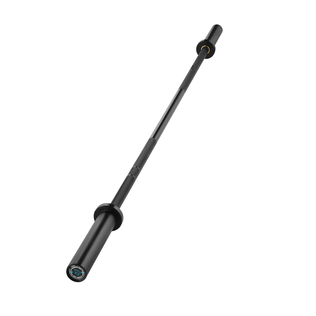 Barre de technique noire 1,8 m * 50 mm 2 roulements 22 kg