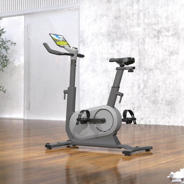 Bicicleta estática con IA y motor Nexgim QB-C01 negra - Fitness Tech
