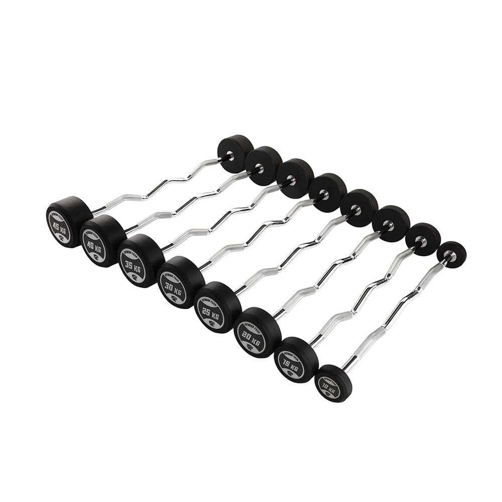 Barras montadas curvas (10 - 45 kg)