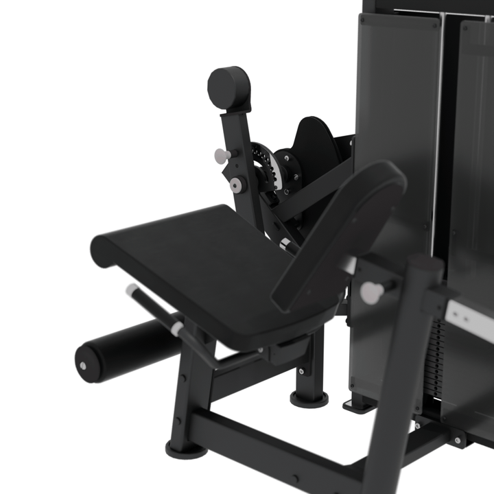 Extensión de cuádriceps | Máquina selectorizada - engranajes y asiento