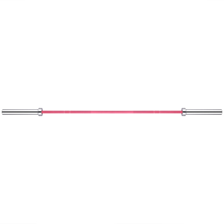 Barra Olímpica Rosa 2m * 50mm 4 rodamientos 340kg - Fitness Tech