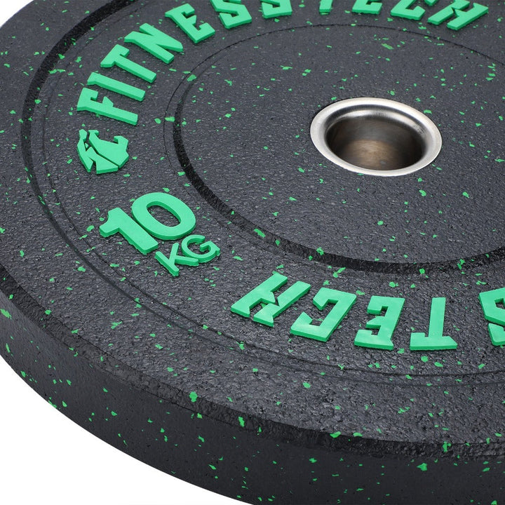 Set 150kg Bumper Plate Haute Résistance Hi Temp Fleck de 5kg à 25kg