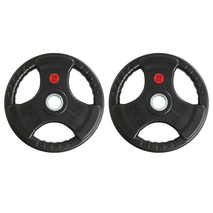 Discos Triple Agarre 50mm Profesionales - Fitness Tech