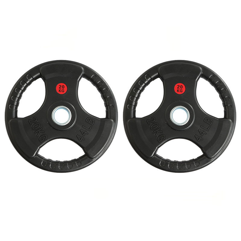Set 105kg Disques Professionnels Triple Grip 50mm
