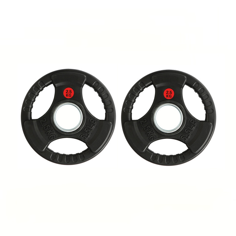 Set 105kg Disques Professionnels Triple Grip 50mm