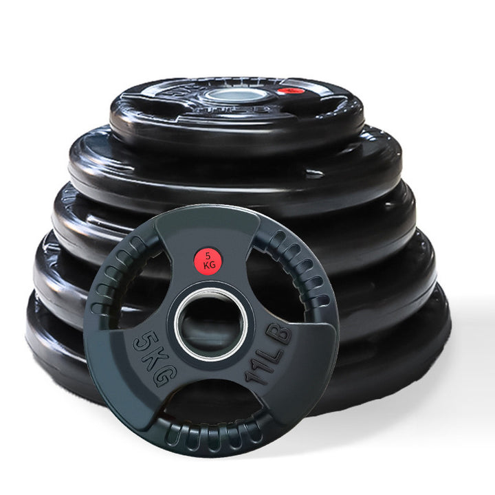 Set 105kg Disques Professionnels Triple Grip 50mm