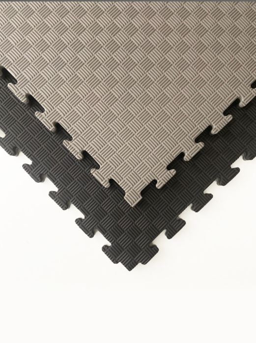 Tatami Profesional Puzzle Negro y Gris | Fitness Tech