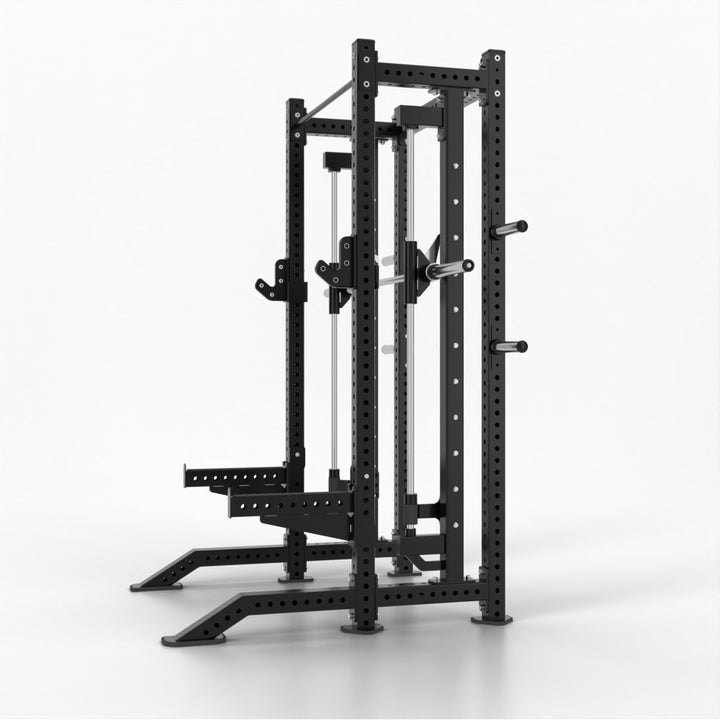 Power Rack Profesional con Smith Machine lateral