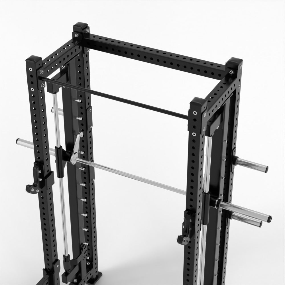 Power Rack Profesional con Smith Machine detalle