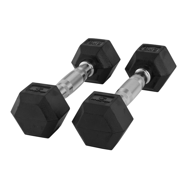 Dumbbells hexagonales 1-9 kg / Set de 2 unités