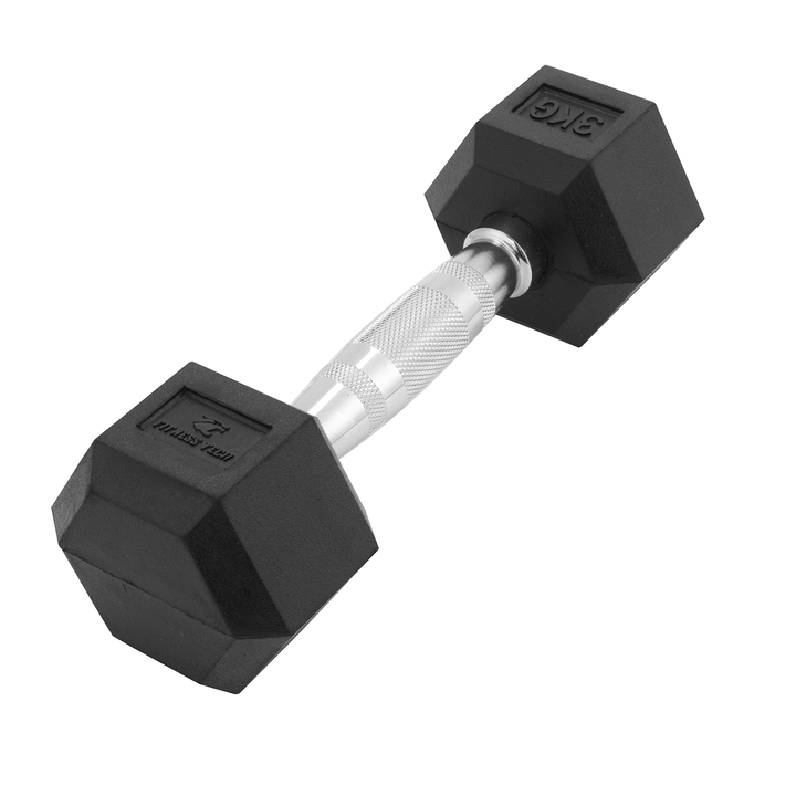Dumbbells hexagonales 1-9 kg / Set de 2 unités