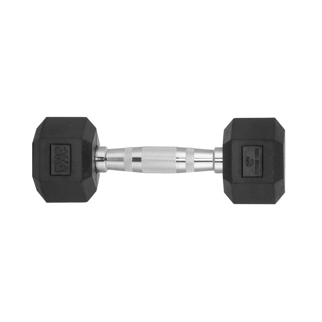 Dumbbells hexagonales 1-9 kg / Set de 2 unités