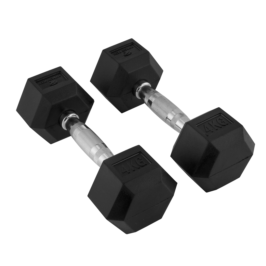 Dumbbells hexagonales 1-9 kg / Set de 2 unités