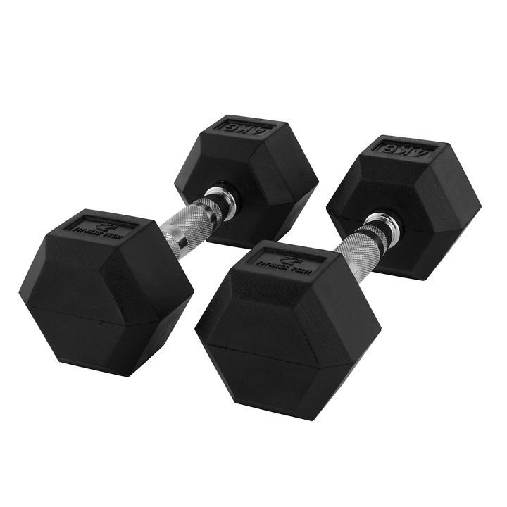 Dumbbells hexagonales 1-9 kg / Set de 2 unités