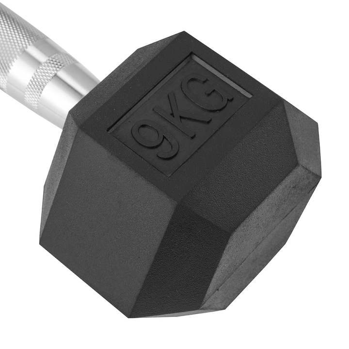 Dumbbells hexagonales 1-9 kg / Set de 2 unités