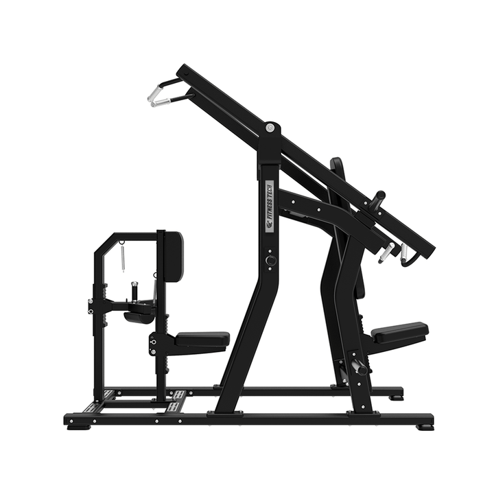 Machine à double levier/presse pectorale inclinée et traction latérale isolée