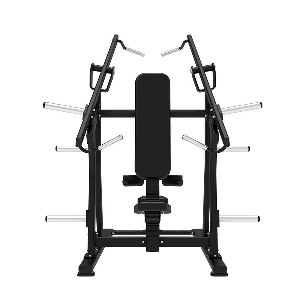 Machine à double levier/presse pectorale inclinée et traction latérale isolée
