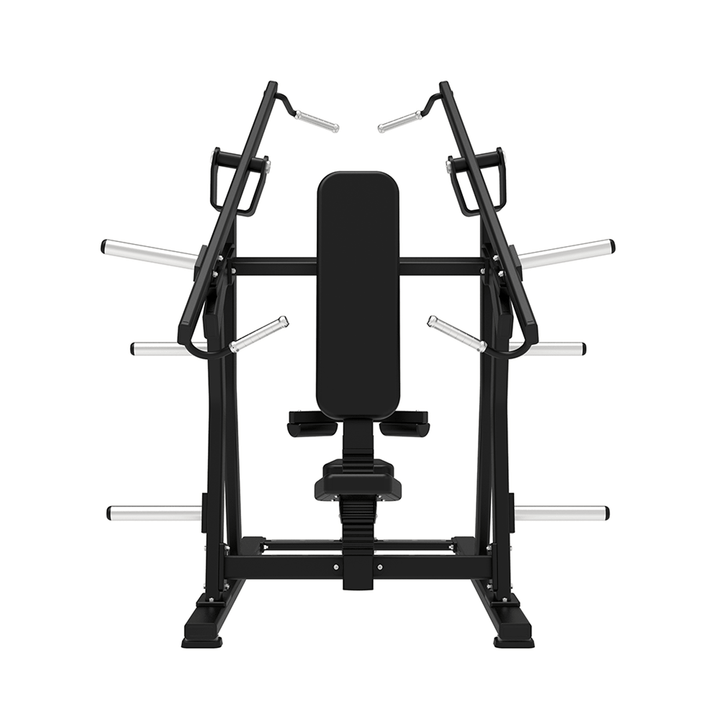 Machine à double levier/presse pectorale inclinée et traction latérale isolée
