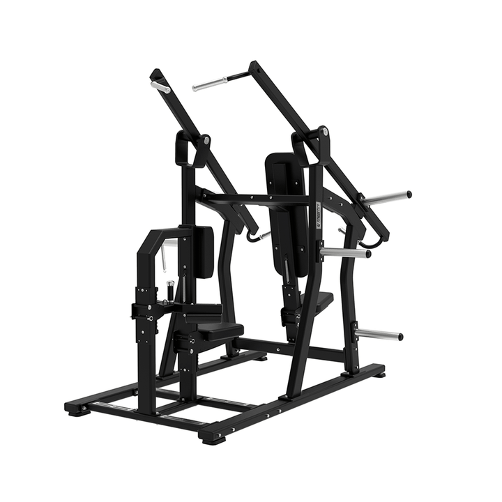 Machine à double levier/presse pectorale inclinée et traction latérale isolée
