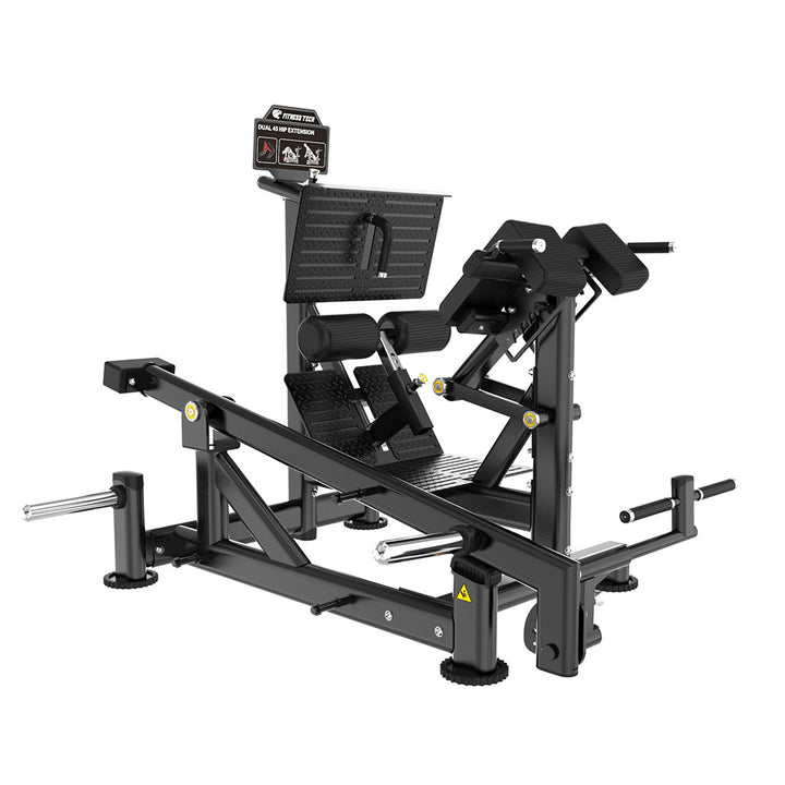 Hiperextensión Lumbar | Máquina de Palanca Dual - Pro Tech Series