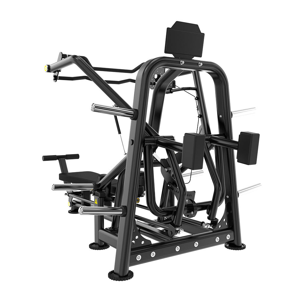 Press de Pecho Horizontal Multiposición | Máquina de Palanca - Pro Tech Series - Trasera