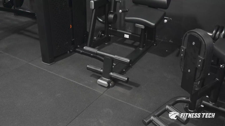 Crunch Abdominal et Extension Lombaire | Machine sélectorisée double - Pro Series