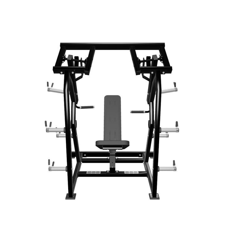 Lever machine / seated unilateral military press