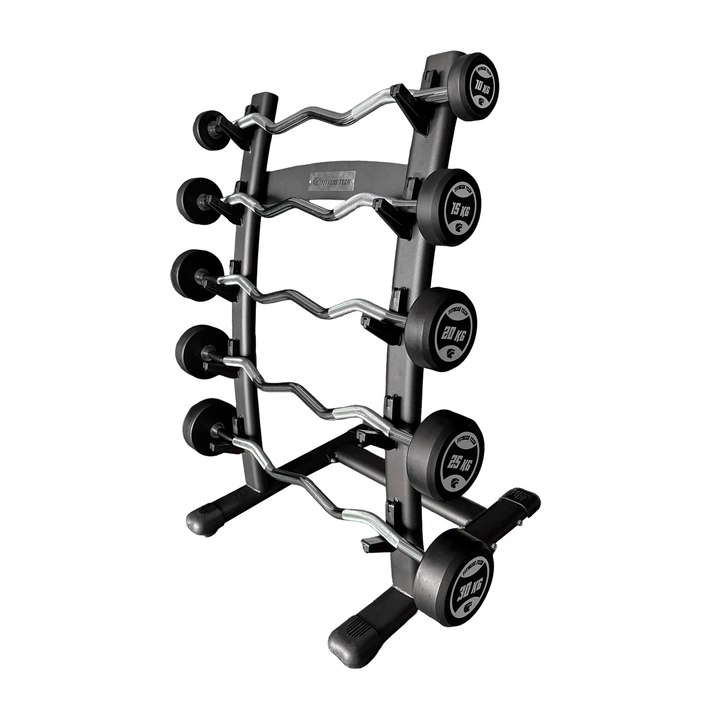 Set de barres montées courbes avec rack | De 10 à 30 kg