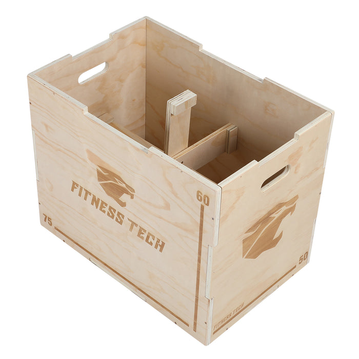 Boîte pliométrique en bois Jump Box 3 hauteurs