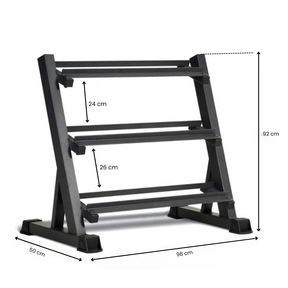 Mancuernero 3 alturas | Fitness Tech
